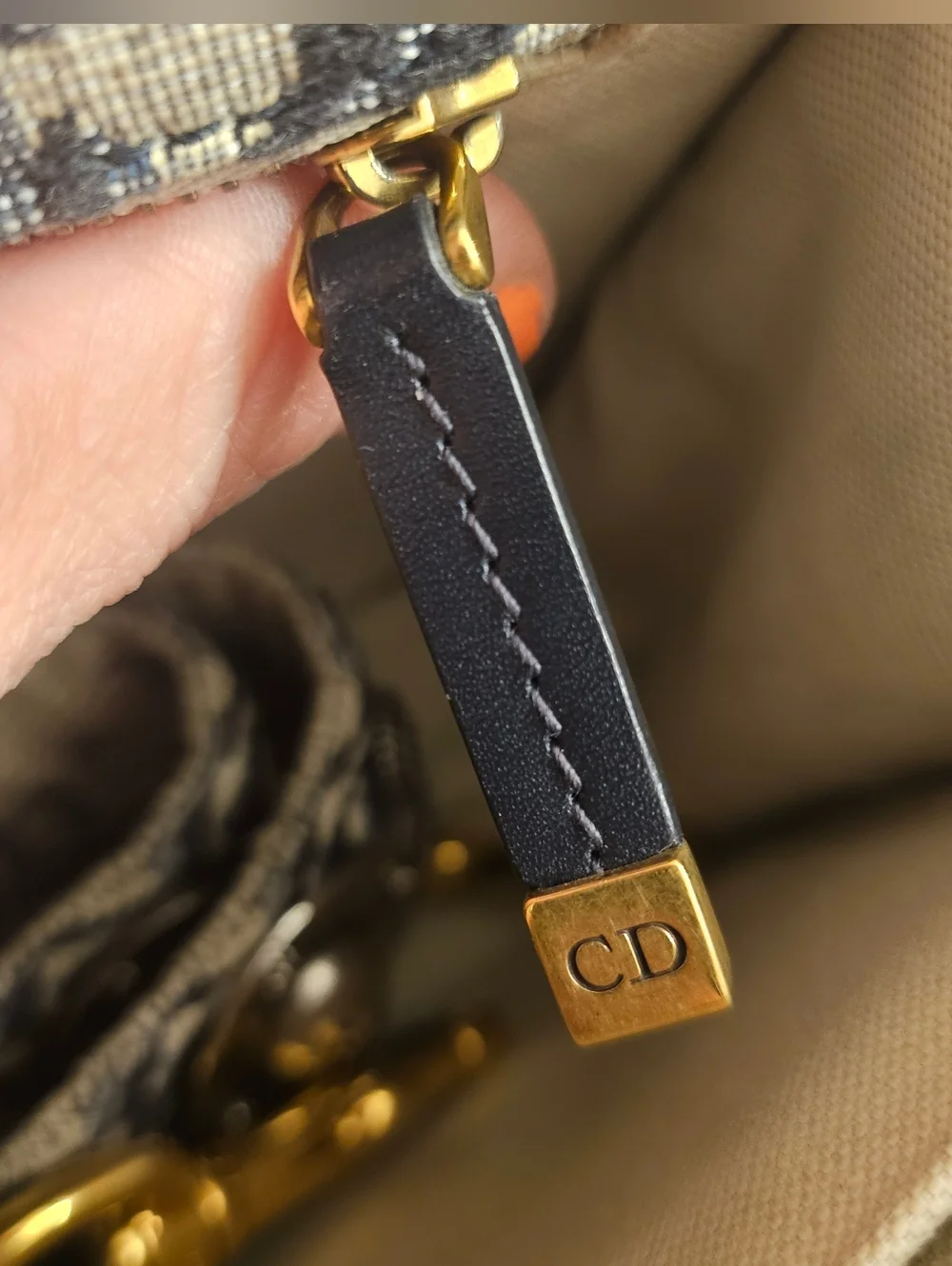 Christian Dior DiorAddict Oblique Jacquard Flap Bag – Gold Hardware - Picture 16 of 16